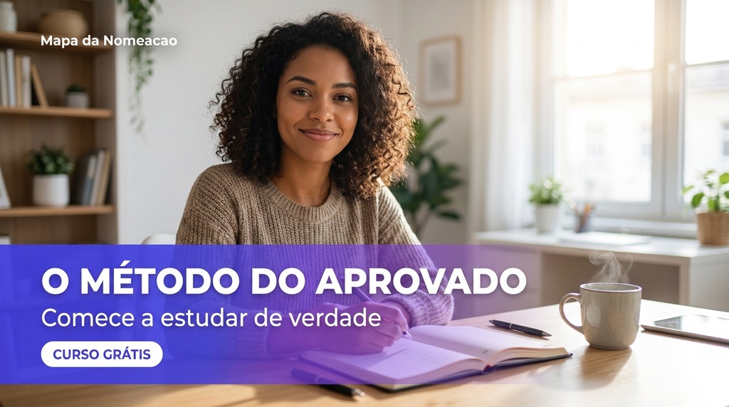 Comece Agora — O Método do Aprovado (Curso Grátis)