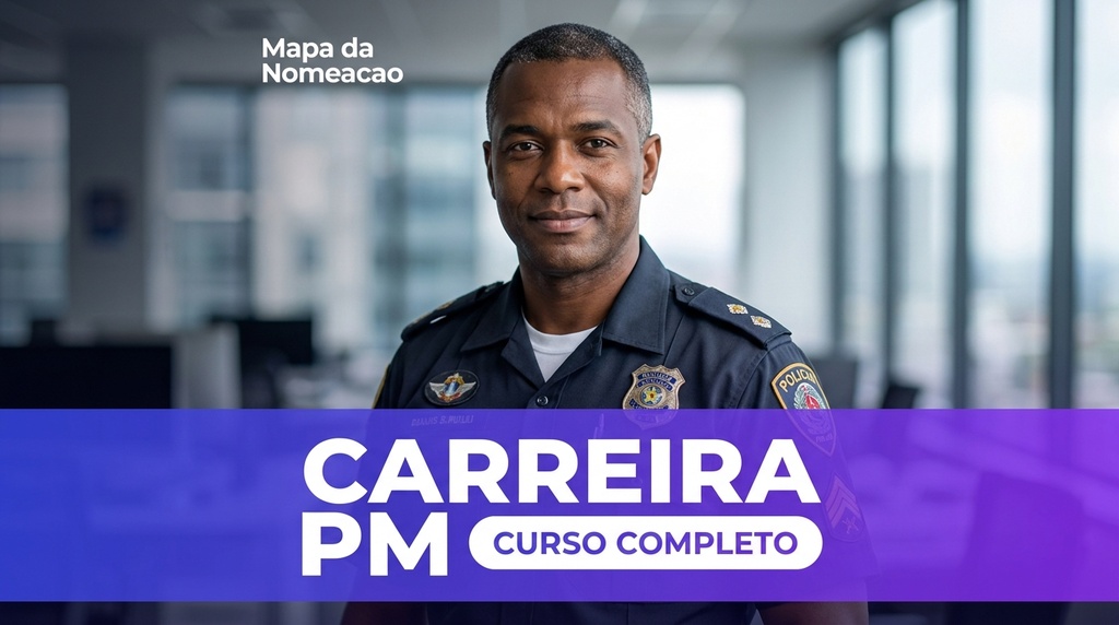 Carreira PM Soldado — Mapa Completo (Base Nacional)