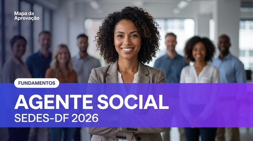 Agente Social SEDES-DF 2026 — Aquecimento Grátis (Questões Fáceis)